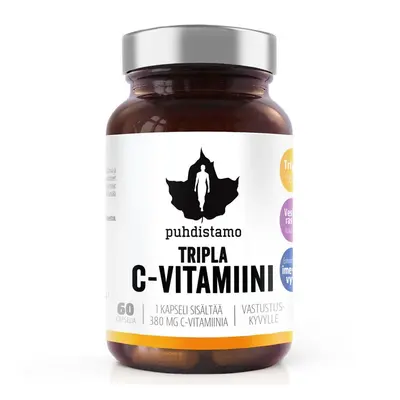 Puhdistamo Triple Vitamin C 60 kapslí