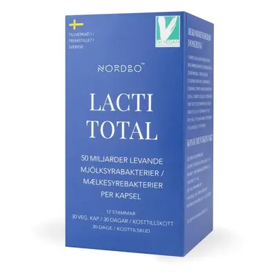 Nordbo Lacti Total (Probiotika) 30 kapslí