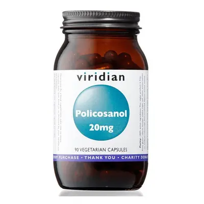 Viridian Policosanol 20mg 90 kapslí