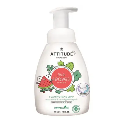 Attitude Little leaves Dětské pěnivé mýdlo na ruce s vůní melounu a kokosu 295ml