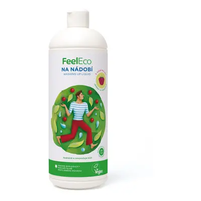 Na nádobí s vůní maliny Feel eco 1L