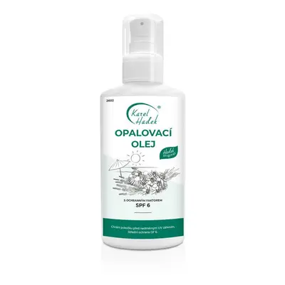 Hadek Opalovací olej SPF 6