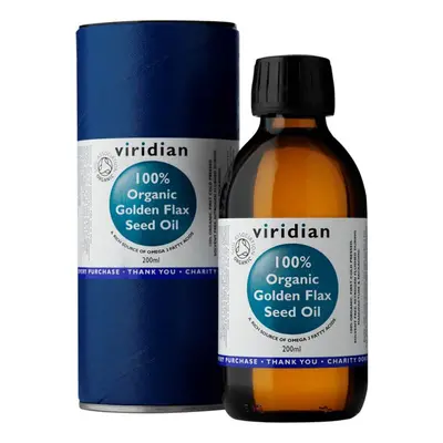 Viridian Golden Flax Seed Oil Organic (Lněný olej) 200ml