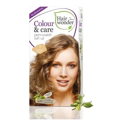 Hairwonder Barva STŘEDNĚ BLOND 7 přírodní dlouhotrvající BIO