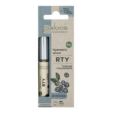 Saloos Bio Hydratační sérum na rty – Borůvka 7 ml