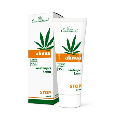 Cannaderm Aknea ošetřující krém 75 g