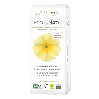 Naty Dámské ECO vložky - normal 14 ks