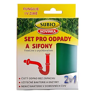 Subio Set pro odpady a sifony s urychlovačem 50g+80ml