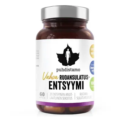 Puhdistamo Super Digestive Enzymes (Super trávicí enzymy) 60 kapslí