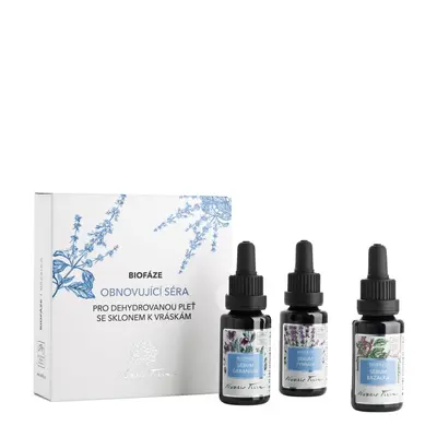 Nobilis Tilia Biofáze Obnovující séra Bazalka 3 x 20 ml