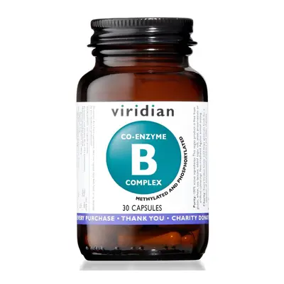 Viridian Co-enzyme B Complex 30 kapslí