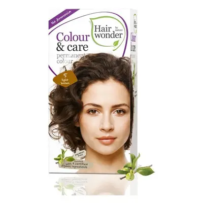 Hairwonder Barva SVĚTLÁ HNĚDÁ 5 přírodní dlouhotrvající BIO