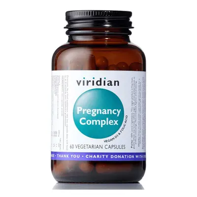 Viridian Pregnancy Complex (Natural multivitamín pro těhotné) 60 kapslí