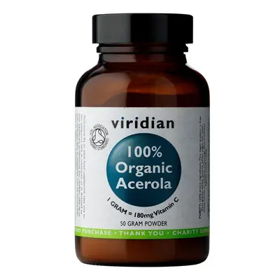 Viridian Acerola Organic (Malpígie Bio) 50g