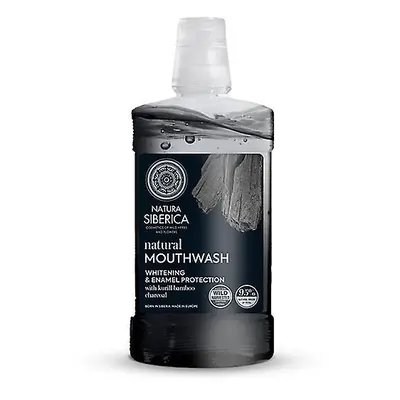 Natura Siberica Přírodní ústní voda s bambusovým uhlím 520 ml