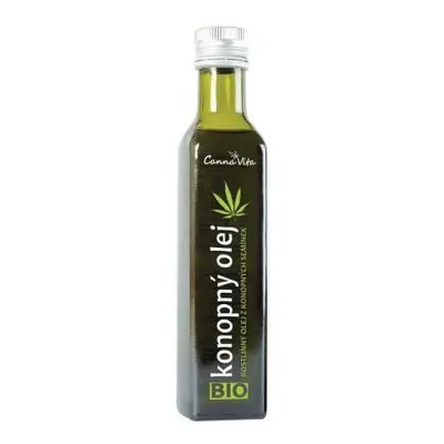 Cannaderm BIO konopný olej za studena lisovaný 500ml