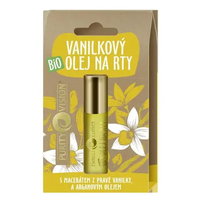 Purity Vision Bio vanilkový olej na rty 10 ml