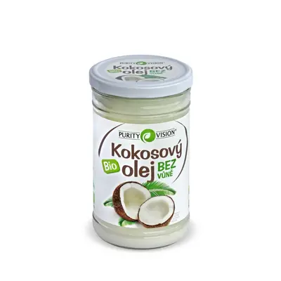 Purity Vision Kokosový olej BIO bez vůně 900 ml