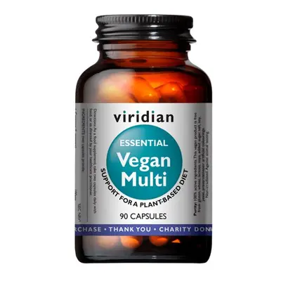 Viridian Vegan Multi (Multivitamín pro vegany) 90 kapslí