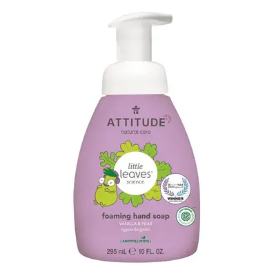 Attitude Little leaves Dětské pěnivé mýdlo na ruce s vůní vanilky a hrušky 295ml