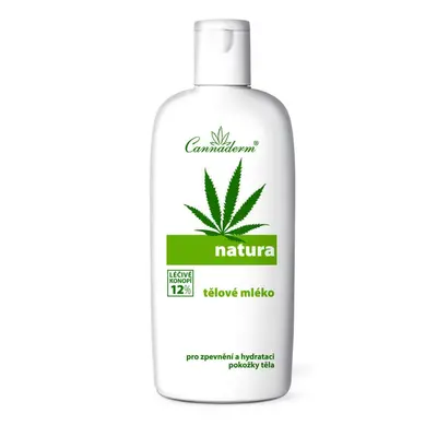 Cannaderm NATURA tělové mléko 200 ml