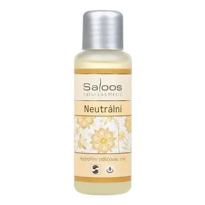 Saloos Odličovací hydrofilní olej Neutrální 50 ml