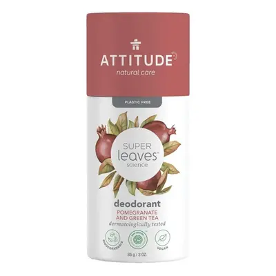 Attitude Super leaves Přírodní tuhý deodorant - granátové jablko a zelený čaj 85 g