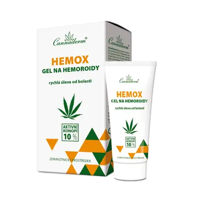 Cannaderm Hemox gel na hemoroidy 40g