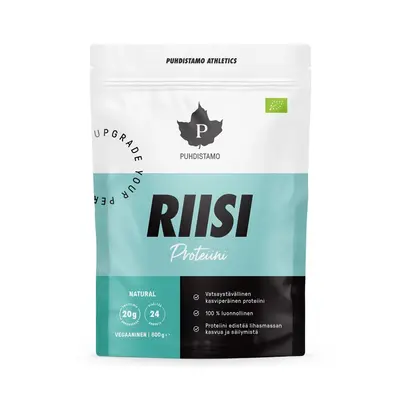 Puhdistamo Rice Protein BIO natural 600g