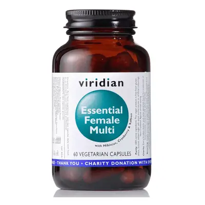 Viridian Essential Female Multi (Natural komplex pro ženy) 60 kapslí