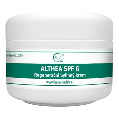 Hadek Althea Regenerační krém SPF6