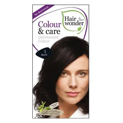 Hairwonder Barva ČERNÁ 1 přírodní dlouhotrvající BIO