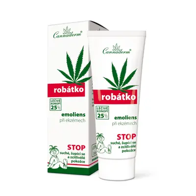 Cannaderm Robátko - promazávací emoliens při atopii 75g