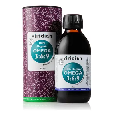 Viridian Omega 3:6:9 Oil Organic 200 ml