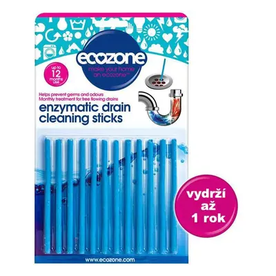 Ecozone Tyčinky na čištění odpadů 12 ks