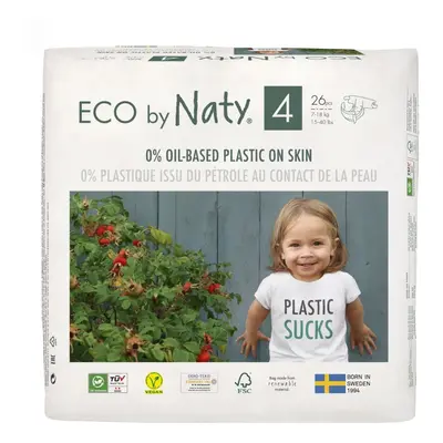 Naty Plenky Maxi 7-18 kg 26 ks