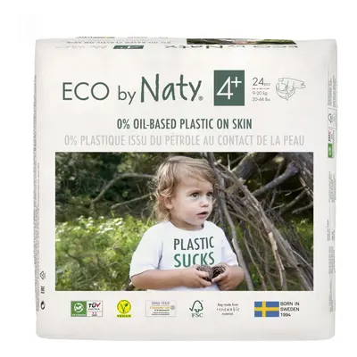 Naty Plenky Maxi+ 9-20 kg 24 ks