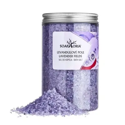 Soaphoria Levandulové pole - solná směs do koupele 500 g