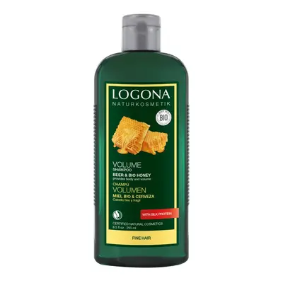 Logona Šampon pro zvětšení objemu vlasů Pivo & Med 250ml