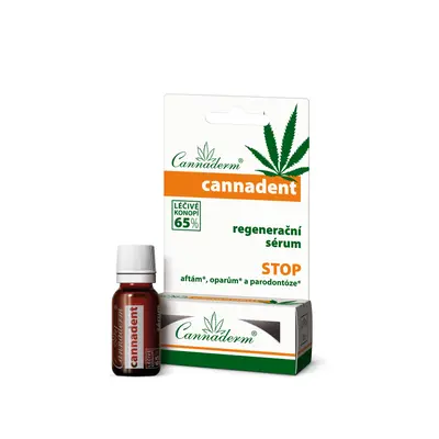 Cannaderm Cannadent sérum na afty a opary 5 ml