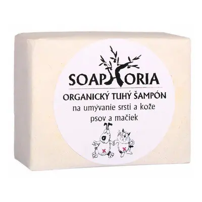 Soaphoria Organický tuhý šampón na mytí srsti psů a koček 130g