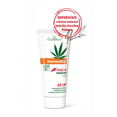 Cannaderm Thermolka hřejivé mazání 200ml