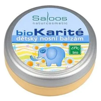 Saloos Dětský nosní balzám BIO karité 19 ml