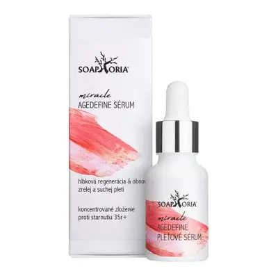 Soaphoria Miracle Agedefine obnovující & vyplňující sérum na zralou pleť 15 ml