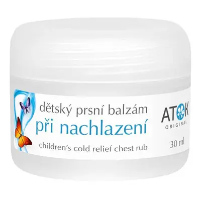 Atok Dětský prsní balzám při nachlazení 30ml