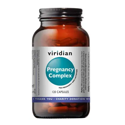 Viridian Pregnancy Complex (Natural multivitamín pro těhotné) 120 kapslí