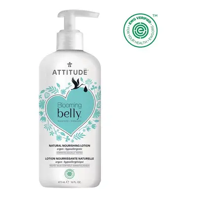 Attitude Přírodní vyživující tělové mléko nejen pro těhotné s arganem Blooming Belly 473ml