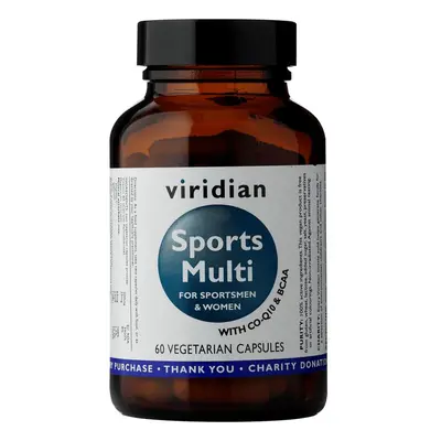 Viridian Sports Multi (Vitamíny, minerály a rostlinné extrakty) 60 kapslí