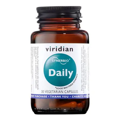 Viridian Synerbio Daily (Směs probiotik a prebiotik) 30 kapslí