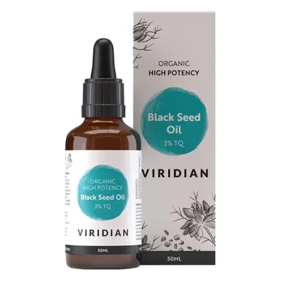 Viridian High Potency Black Seed Oil Organic 50ml